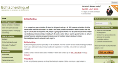 Desktop Screenshot of echtscheiding.nl